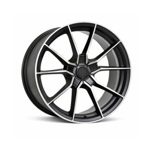 Jante PDW 18x8.5 5x112 ET38 negru polish compatibile Audi, BMW, Volkswagen, Mercedes, Skoda, Seat, Cupra