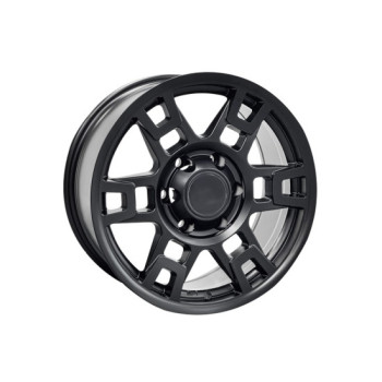 Jante PDW 4x4 17x8 6x139.7 ET0 negru semi mat compatibile Ford Ranger, Toyota Land Cruiser, Toyota Hilux, Nissan, Mitsubishi