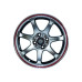 Jante ART 16x7 4x108 ET35 Negru polish compatibile Ford, Volvo, Peugeot, Citroen