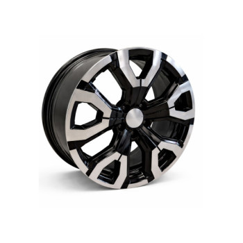 Jante auto originale Dacia RASAN 19x7J 5x114.3 ET31 negru diamond cut compatibile Dacia Duster III Bigster Renault