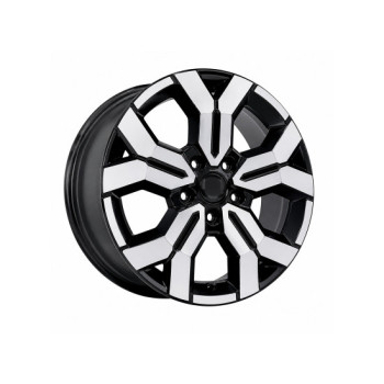 Jante originale Dacia Tergan 17x6.5J 5x114.3 ET32 negru diamond cut compatibile Dacia Duster III Bigster