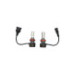 Set 2 becuri auto LED H11, 27W, 12V lumina alb rece