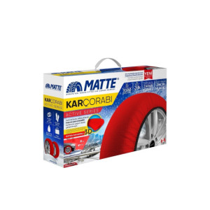 Lanturi Auto Textile Zapada 3D Matte rosii marime L