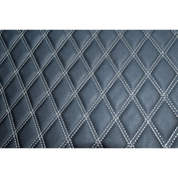 Material special pentru COVORASE auto romb negru/cusatura bej.Cod: COV02NB