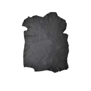 Piele naturala bovina pentru tapiterie neagra grosime 1.8 mm finisaj mat bucata intreaga aproximativ 2.26 m?