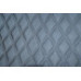 Material special pentru COVORASE auto romb negru/cusatura neagra.