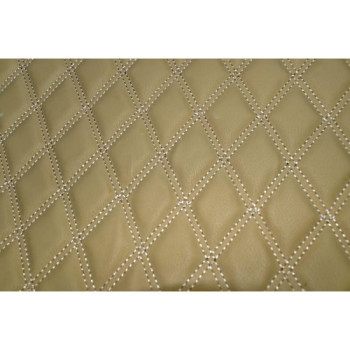 Material special pentru COVORASE auto romb bej/cusatura bej .Cod: COV02BB Material special pentru COVORASE auto romb bej/cusatura bej .Cod: COV02BB