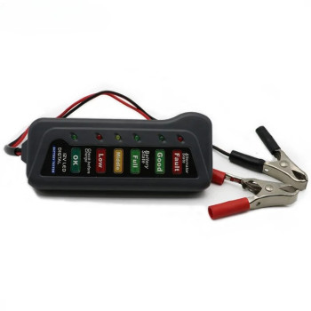 Tester pentru baterie si alternator cu indicator LED 12V 