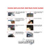 Deflector capota auto compatibil Mitsubishi L200 V facelift 2019->