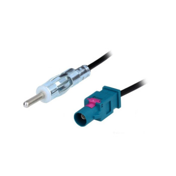 Adaptor mufa radio antena DIN compatibil Fakra Audi Fiat Mercedes Peugeot Seat Skoda Volkswagen