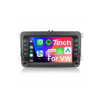 Navigatie Android 7 inch 4GB+64GB CarPlay Android Auto GPS WIFI compatibila Volkswagen Seat Skoda