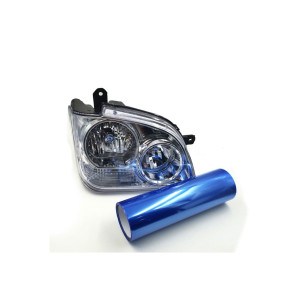 Rola folie Albastra protectie  faruri / stopuri  0.6mx10m  