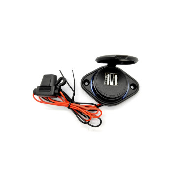 Panou mufa USB 4,8A si siguranta  