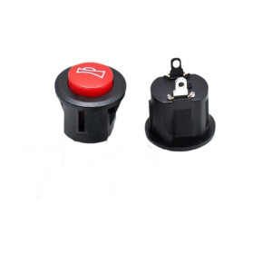 Buton claxon rosu  