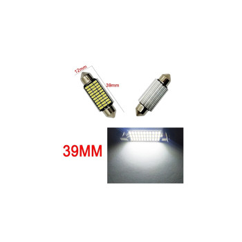 Bec sofit 39mm 12V 30SMD 3014 CANBUS  Lumina alba  