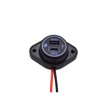 Mufa panou USB  QC4.0 + PD QC4.0  