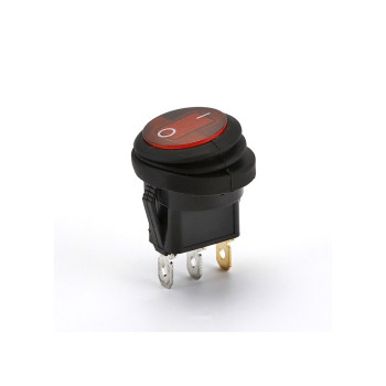Buton cu LED 2 faze 12V  