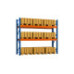 Raft metalic industrial 3 niveluri, 29.7m lungime, 99 paleti Raft metalic industrial 3 niveluri, 29.7m lungime, 99 paleti