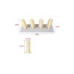 Stand de depozitare compatibil role folie/autocolant, capacitate 4 role, dimensiune 19x60cm Stand de depozitare compatibil role folie/autocolant, capacitate 4 role, dimensiune 19x60cm