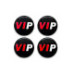 Set ornamente capace jante auto 56 mm negru Set ornamente capace jante auto 56 mm negru