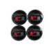 Set ornamente negre capace jante auto 50 mm Set ornamente negre capace jante auto 50 mm