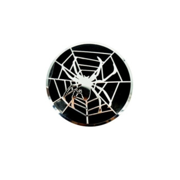 Set ornamente capace jante auto 50 mm negru