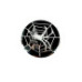 Set ornamente capace jante auto 50 mm negru