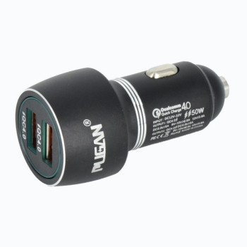 Mufa incarcator auto quick charge QC4.0A +QC4.0A 40W PREMIUM 12V-24V 