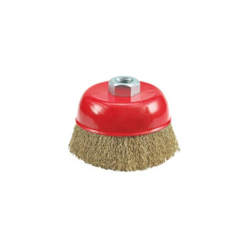 Perie cupa din sarma 75mm pentru bormasina