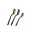 Set 3 perii de sarma pentru curatare metal