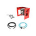 Kit pompa transfer motorina 12V debit 40L/min cu contor furtun aspiratie 1.5m furtun transfer 4m si pistol