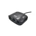 Prelungitor priza auto 3 cai cu intrerupator individual si 2 porturi USB Prelungitor priza auto 3 cai cu intrerupator individual si 2 porturi USB