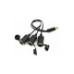Adaptor cu cablu priza bricheta DIN la Standard cu 3 capete Max AMP: 12V20A / 24V10A