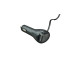 Prelungitor bricheta cu USB si voltmetru Premium Negru