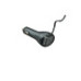 Prelungitor bricheta cu USB si voltmetru Premium Negru