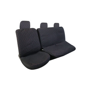 Huse autoutilitare 2+1 material textil romb 
