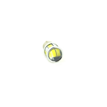 Bec 2 faze BAY15D 5630 18SMD Canbus 9V-30V nonpolar ,lumina rosie 