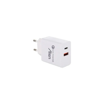 Incarcator priza Alien 2.4A QC3.0 USB+tip C