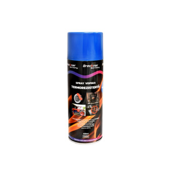 Spray vopsea Albastru  rezistent termic pentru etriere 450ml  Breckner 