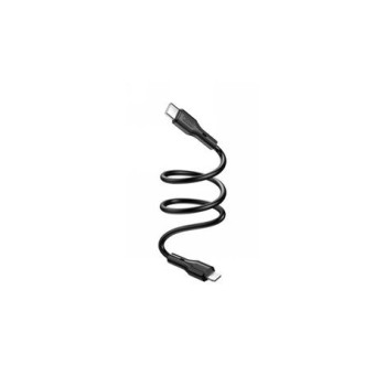 Cablu pentru incarcare 27W Quick Charge si transfer date Type-C la Lighting (compatibil Iphone)  