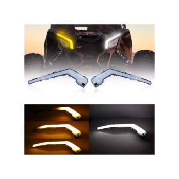 Set lampi LED DRL si semnalizare compatibile Maverick X3 Set lampi LED DRL si semnalizare compatibile Maverick X3