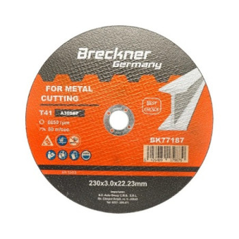 Panza disc flex pentru taiat si polizat metal T41 230x3.0x22mm Panza disc flex pentru taiat si polizat metal T41 230x3.0x22mm