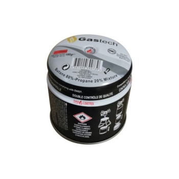 Butelie gaz auto universal Gastech 190g pentru arzator camping Butelie gaz auto universal Gastech 190g pentru arzator camping