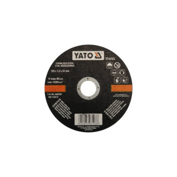 Disc taiat metal , inox 125X1,2X22mm