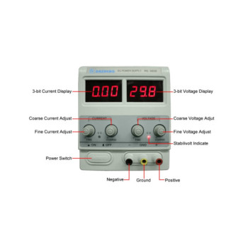 Sursa tensiune reglabila laborator 0-30V 5A alimentare 220V afisaj digital