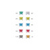 Set 100 sigurante Mini