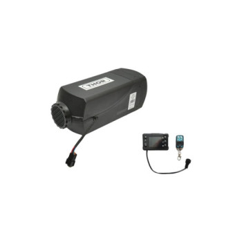 Incalzitor stationar, sirocou 12/24V, 10KW cu telecomanda, display LCD si bujie Kyocera THOR