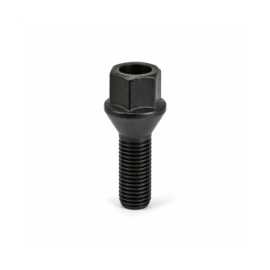 Prezon janta auto M12x1.5 26mm cap cheie 17 con drept negru