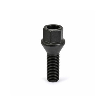 Prezon janta auto M12x1.5 26mm cap cheie 17 con drept negru