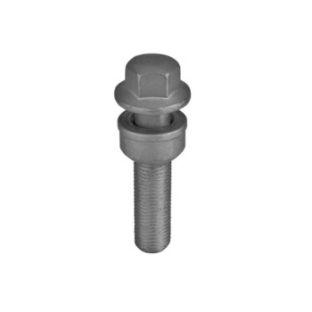 Prezon janta auto M14x1.5 50mm R14 con rotund cheie HEX17 compatibil Audi Volkswagen Porsche